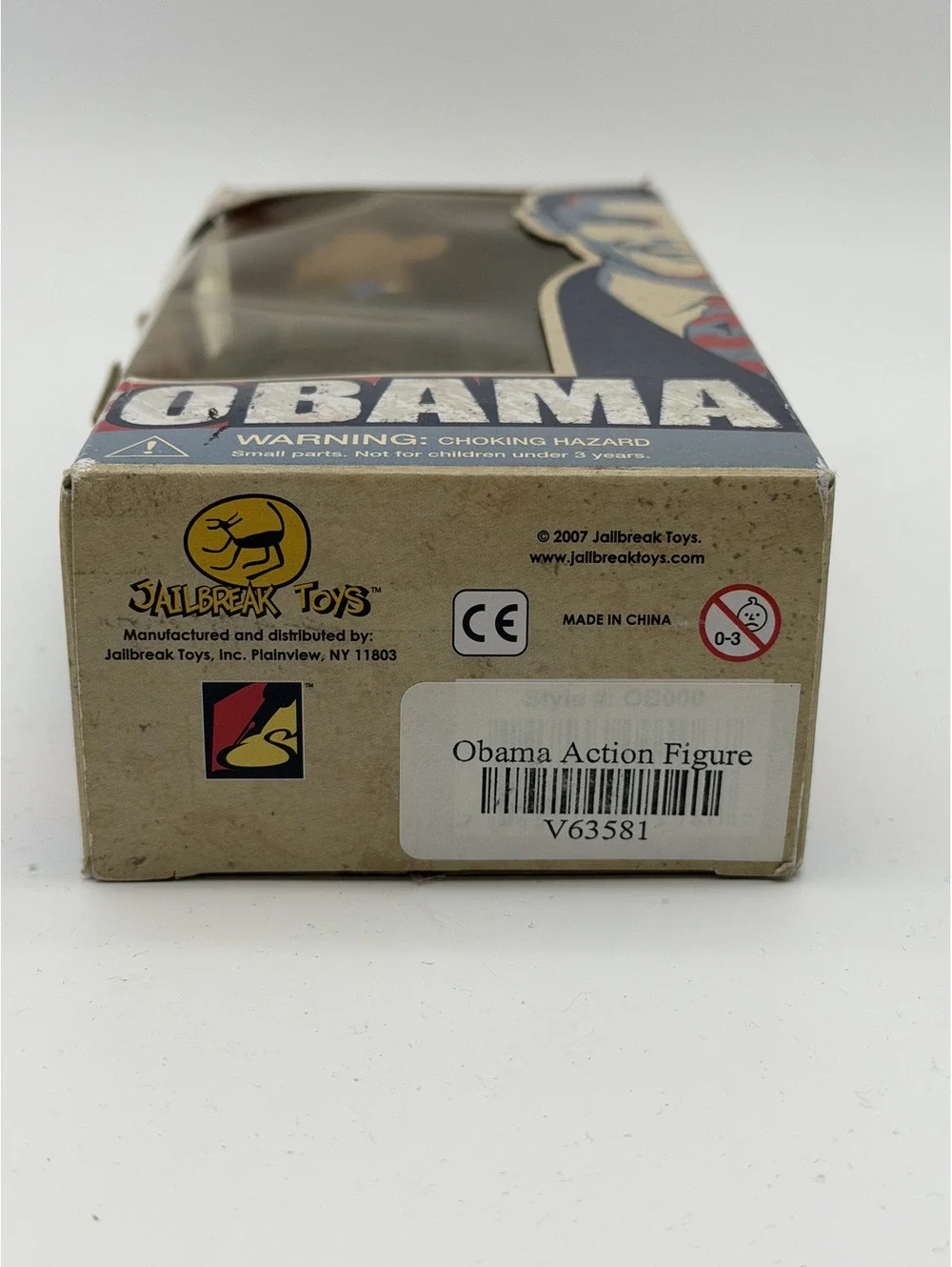 2007 Barack Obama Action Figure by Jailbreak Toys